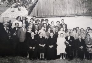 Ślub Edmunda Heimanna i Agnieszki Łysy (Lyssy), rok 1965. Źródło: Archiwum prywatne.