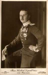 Fryderyk Leopold Hohenzollern. Źródło: wikipedia.org.
